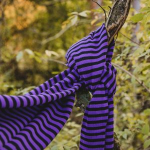 Streifenliebe - Schal aus Biobaumwolle