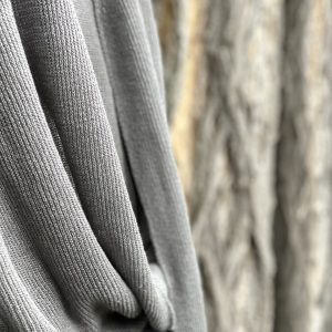 Wickelponcho aus Bio-Leinen